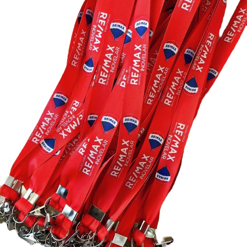 Cordão Personalizado 20mm personalizado · BSB Crachás Brasília